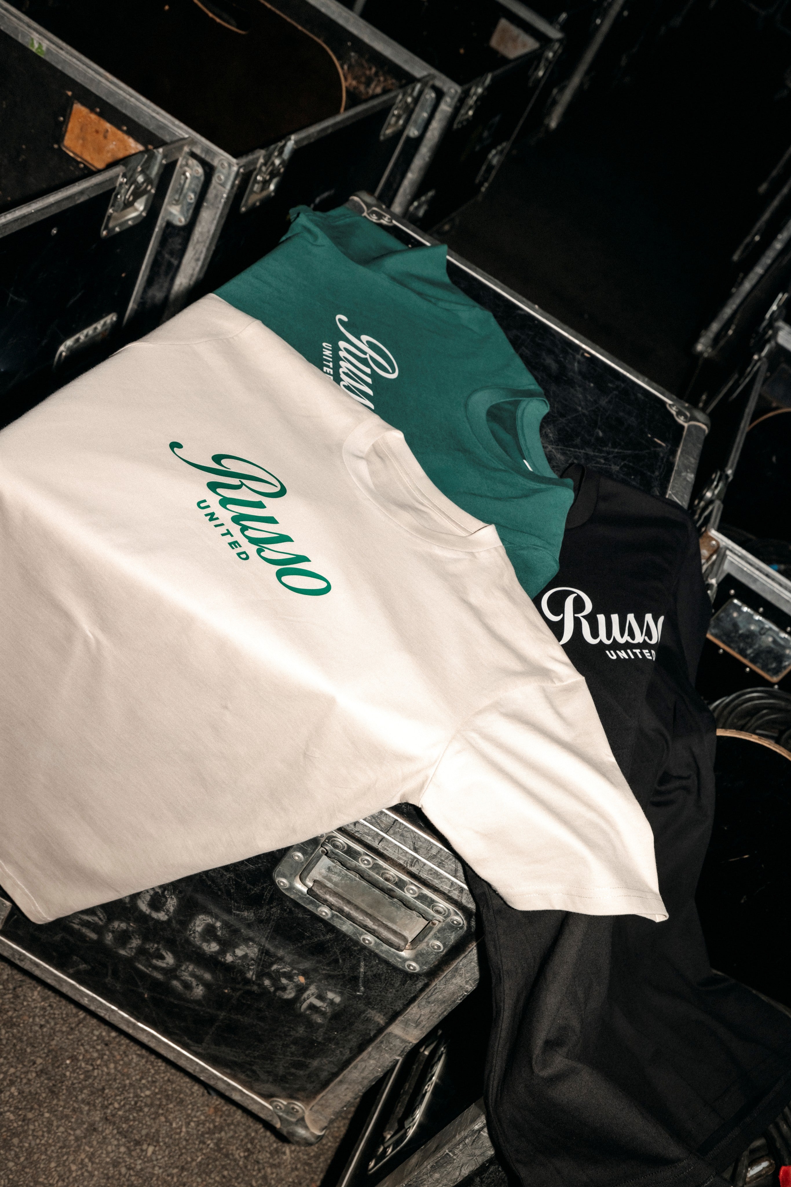 Russo United Black Tee