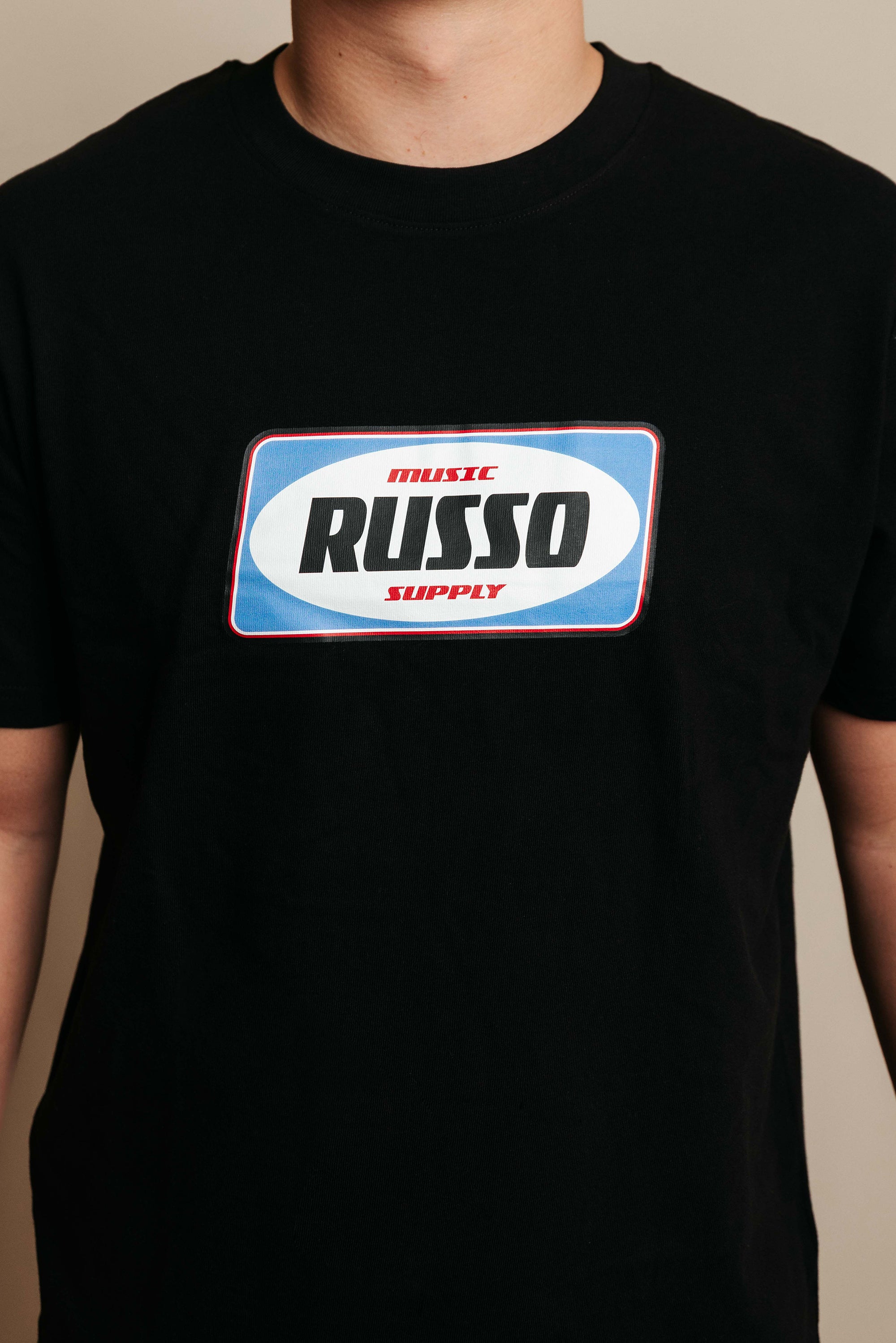 Russo Music Supply Black Tee
