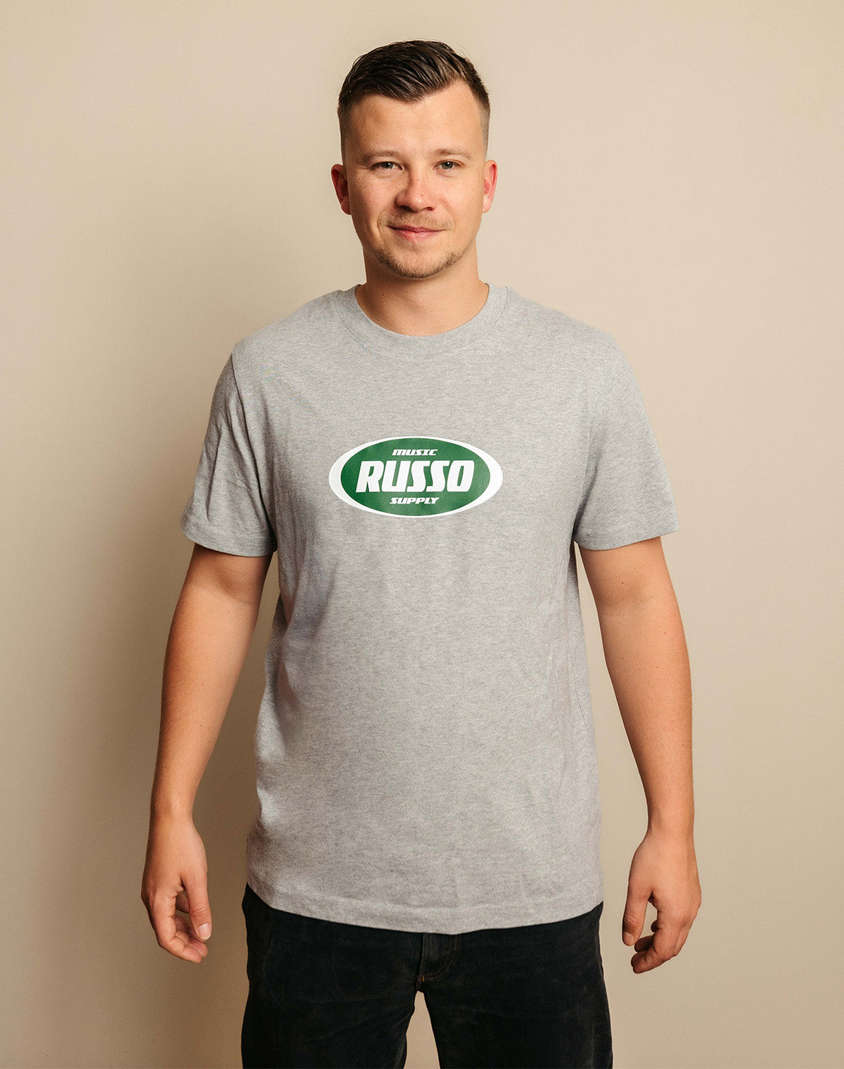 Russo Music Supply Grey Tee