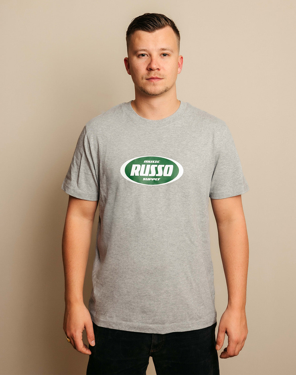 Russo Music Supply Grey Tee